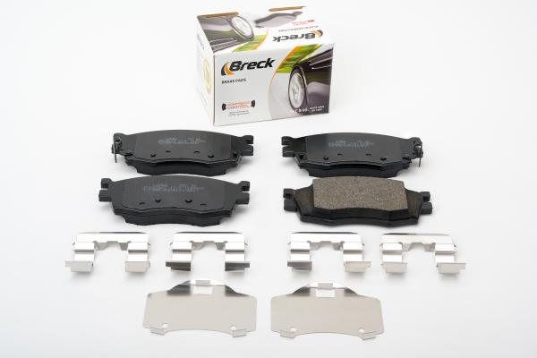 Placute frana BRECK 250190070200